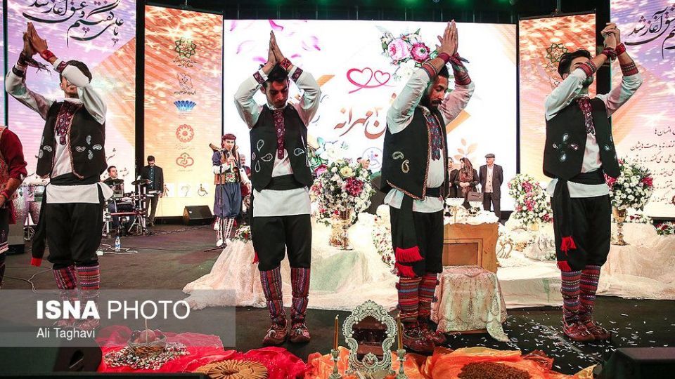 مراسم جشن ازدواج معلولان