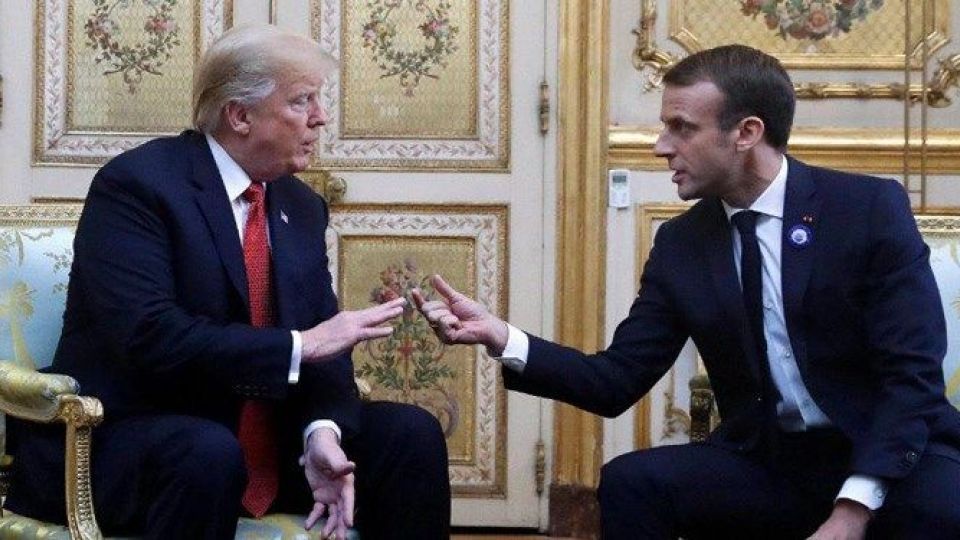 ترامپ: معترضان فرانسوی شعار میدهند ترامپ را میخواهیم! ترامپ: معترضان فرانسوی شعار میدهند ترامپ را میخواهیم!