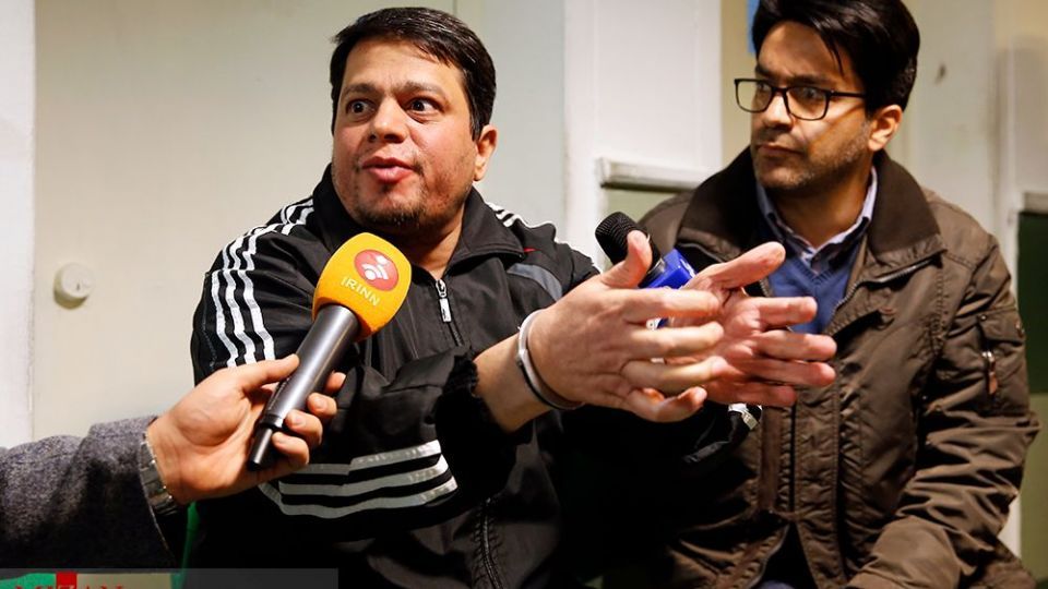 لحظات قبل از اجرای حکم اعدام حمید باقری درمنی