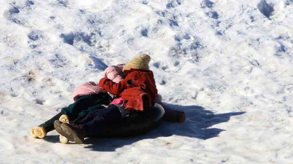 شادیِ پس از برف در ارتفاعات شهرکرد