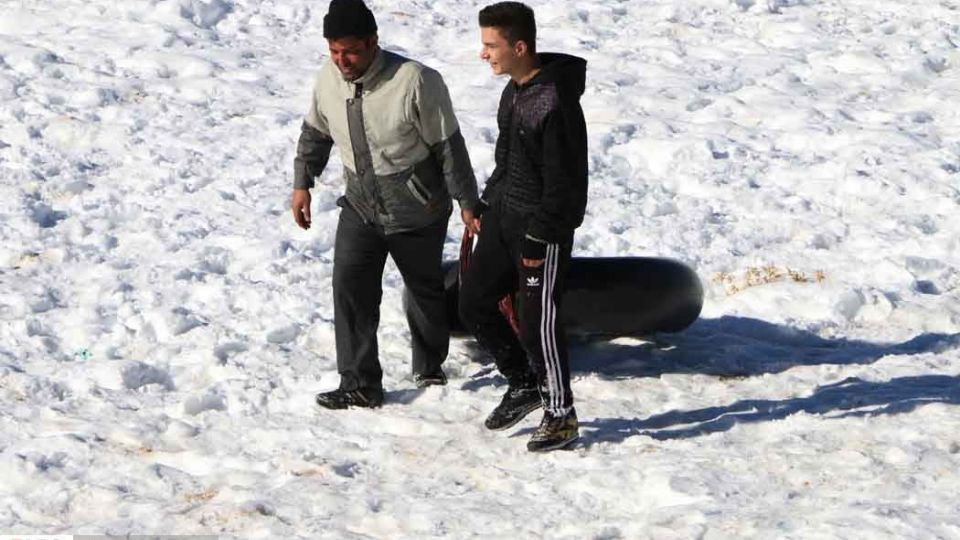 شادیِ پس از برف در ارتفاعات شهرکرد