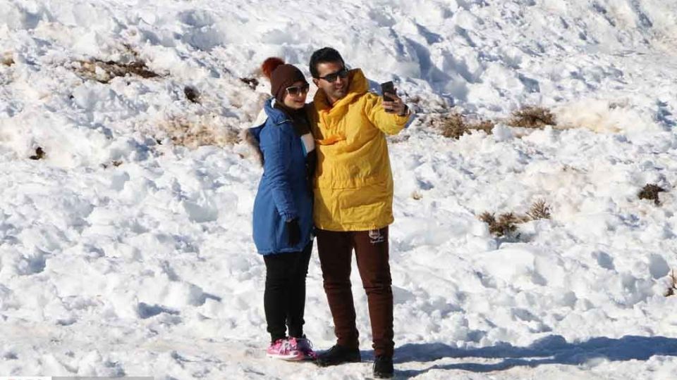 شادیِ پس از برف در ارتفاعات شهرکرد