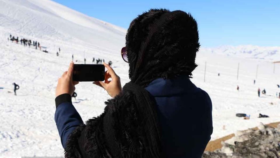 شادیِ پس از برف در ارتفاعات شهرکرد