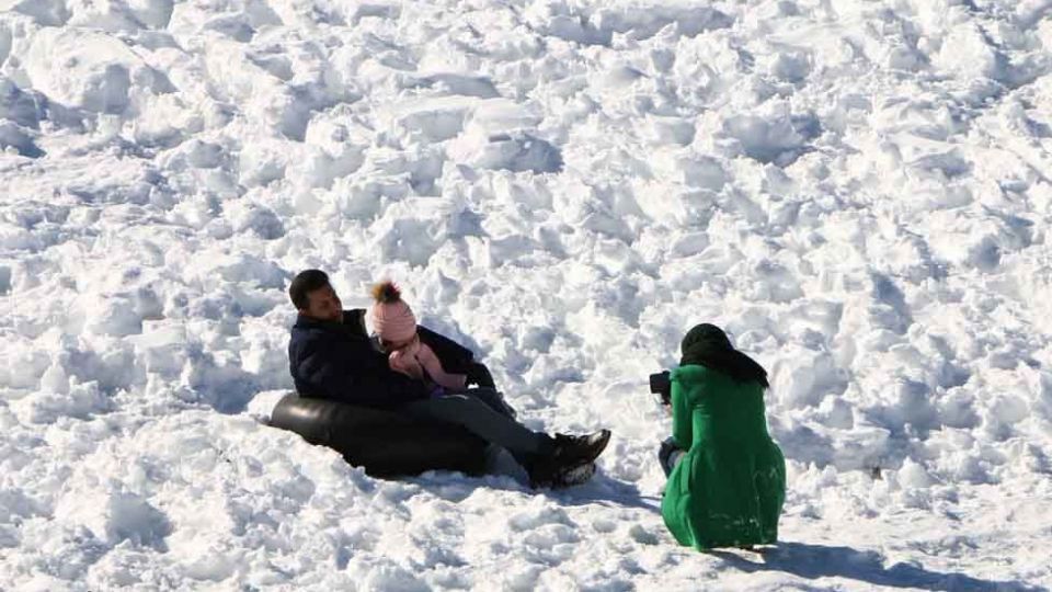 شادیِ پس از برف در ارتفاعات شهرکرد