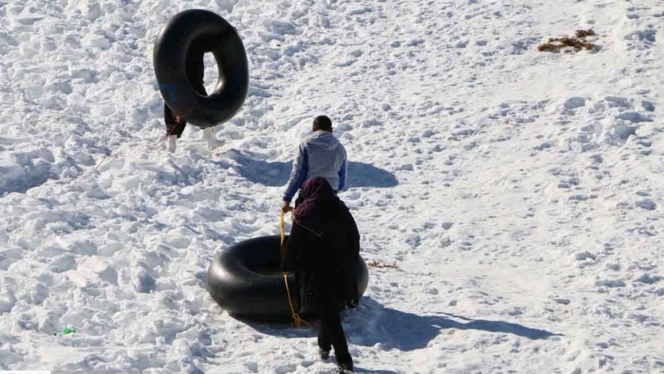 شادیِ پس از برف در ارتفاعات شهرکرد
