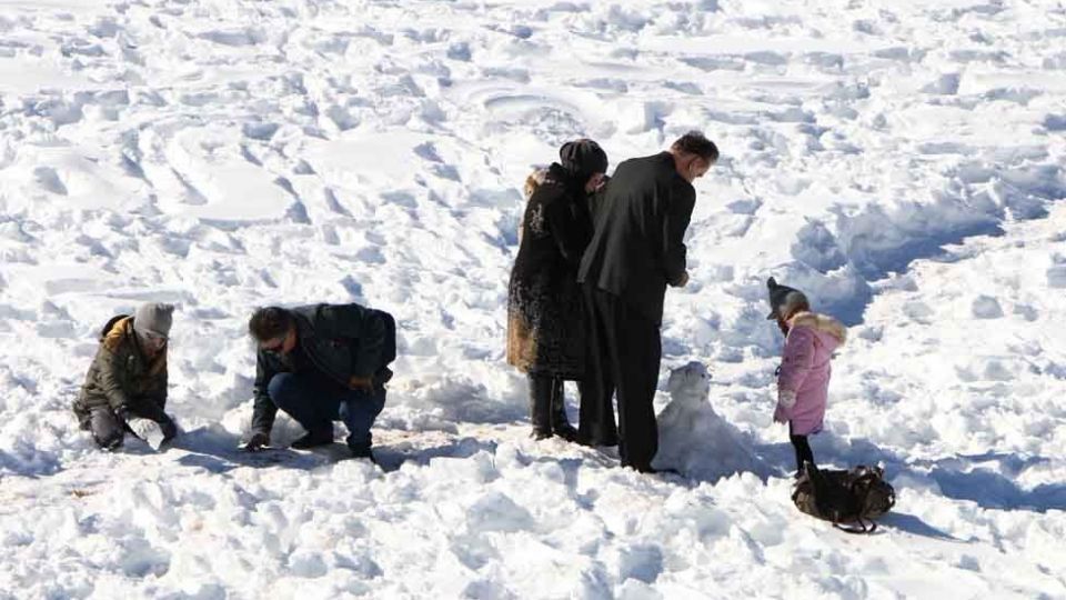 شادیِ پس از برف در ارتفاعات شهرکرد