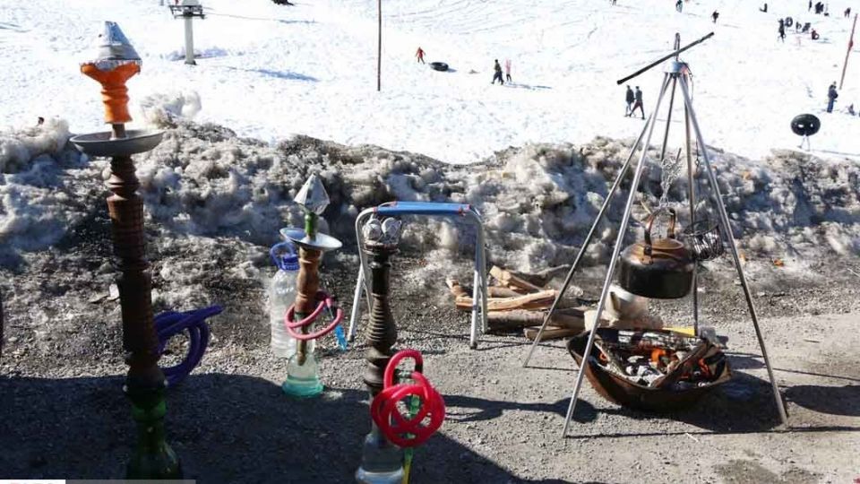 شادیِ پس از برف در ارتفاعات شهرکرد