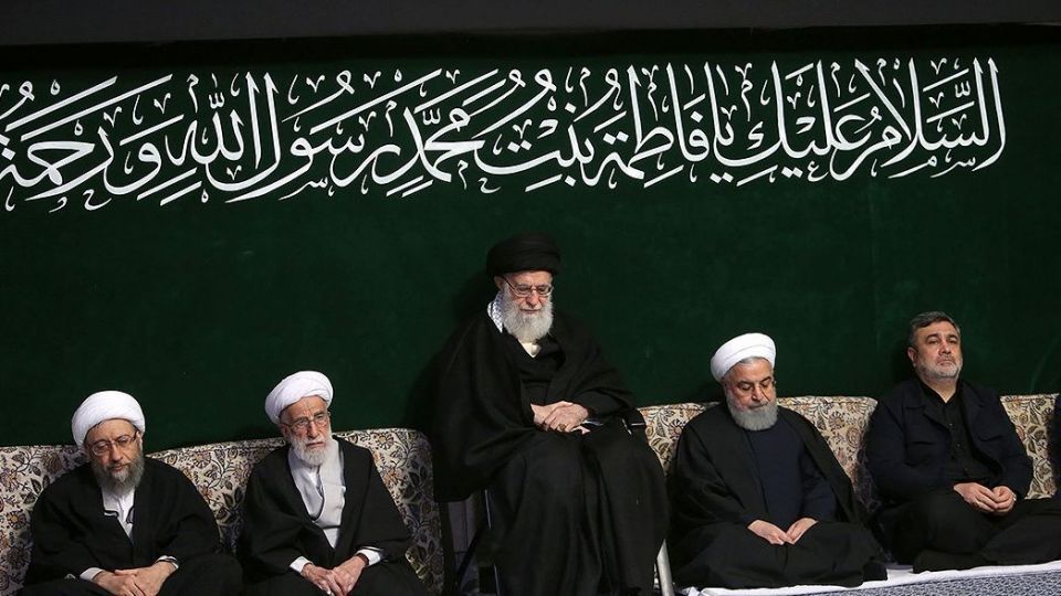 مراسم عزاداری حضرت زهرا (س) در حسینیه امام خمینی (ره)
