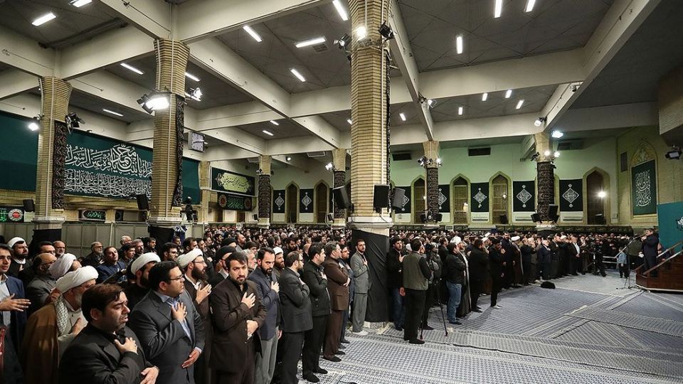 مراسم عزاداری حضرت زهرا (س) در حسینیه امام خمینی (ره)