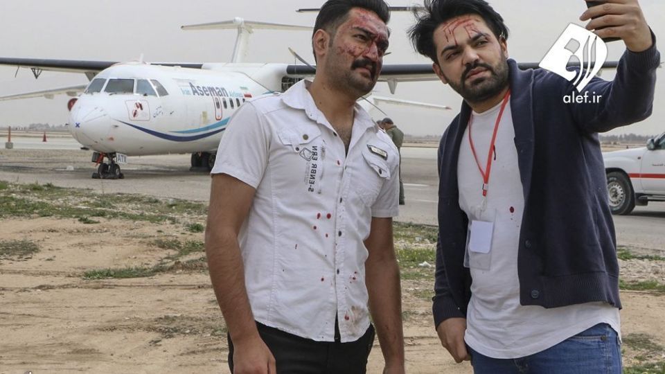 مانور اضطراری در فرودگاه شیراز