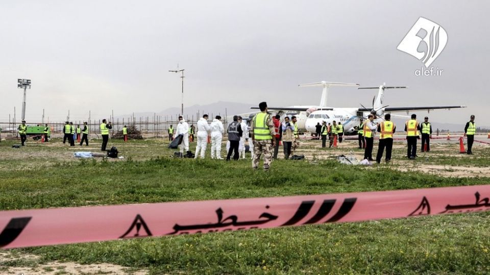 مانور اضطراری در فرودگاه شیراز