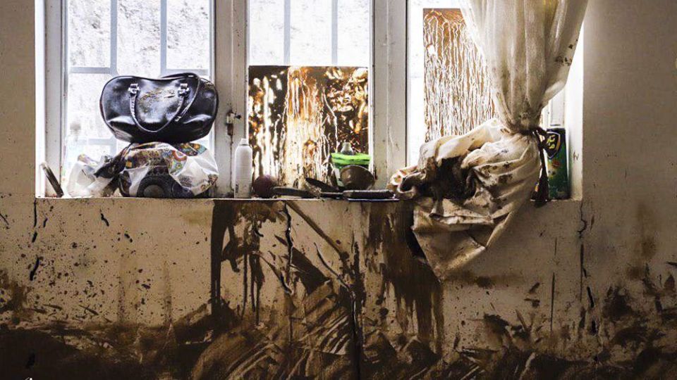 خسارات سیل در گنبد کاووس 