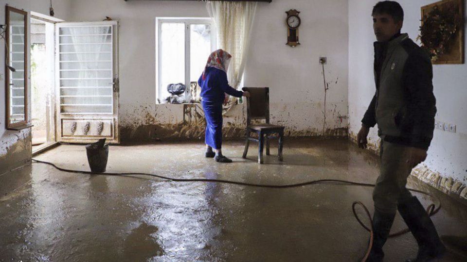 خسارات سیل در گنبد کاووس 