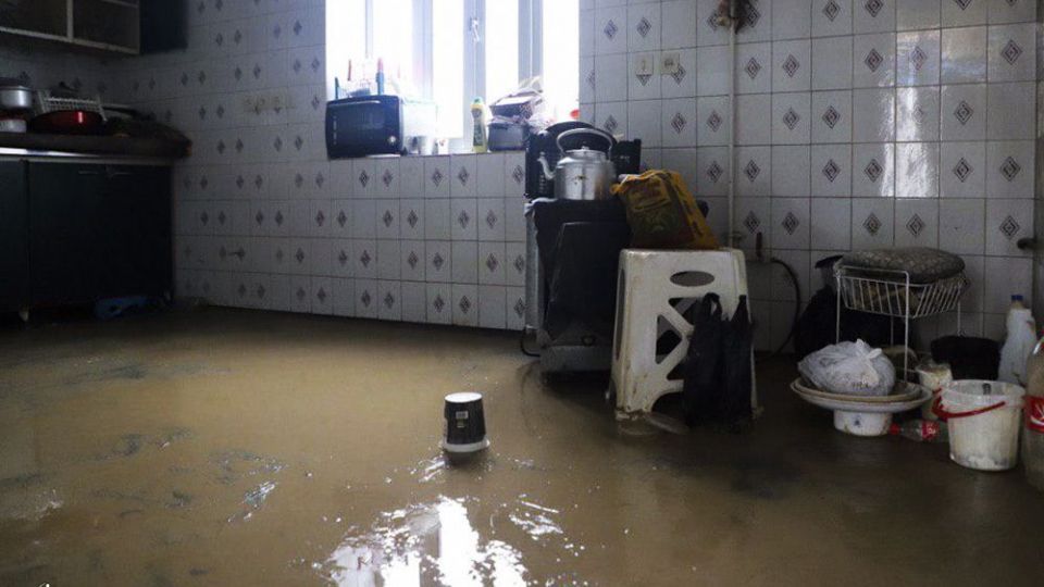 خسارات سیل در گنبد کاووس 