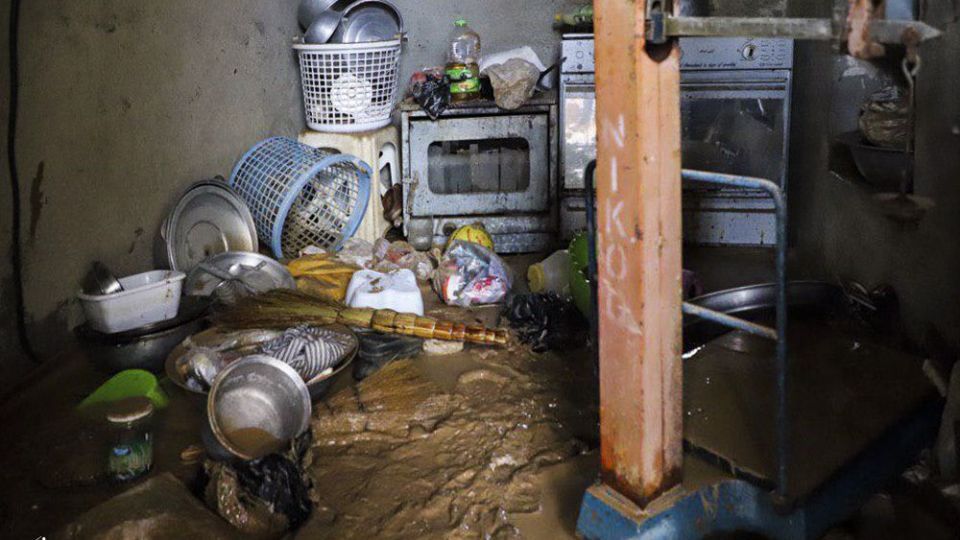 خسارات سیل در گنبد کاووس 