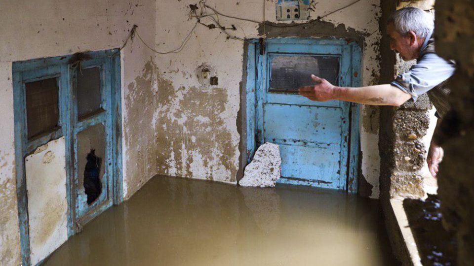 خسارات سیل در گنبد کاووس 