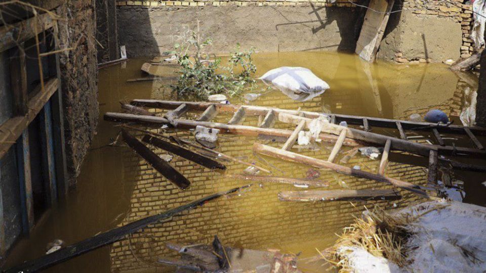 خسارات سیل در گنبد کاووس 