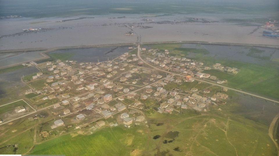 سیل در آق‌قلا و کمک‌رسانی مردمی