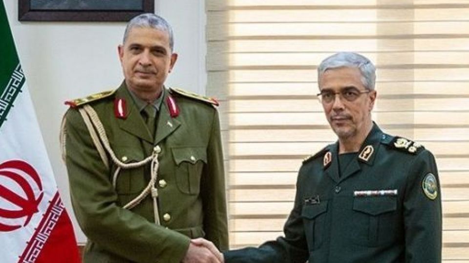 دیدار رئیس ستاد مشترک ارتش عراق و سرلشکر باقری