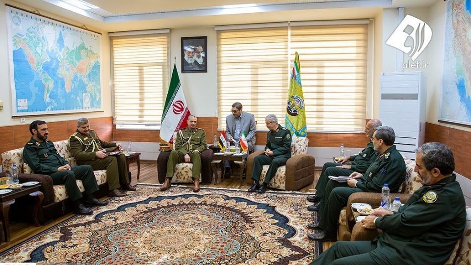 دیدار رئیس ستاد مشترک ارتش عراق و سرلشکر باقری