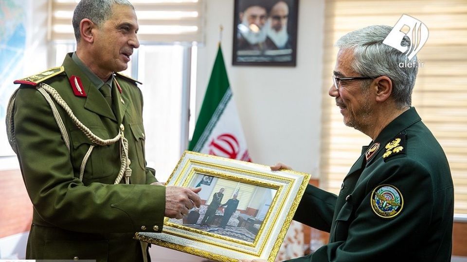 دیدار رئیس ستاد مشترک ارتش عراق و سرلشکر باقری