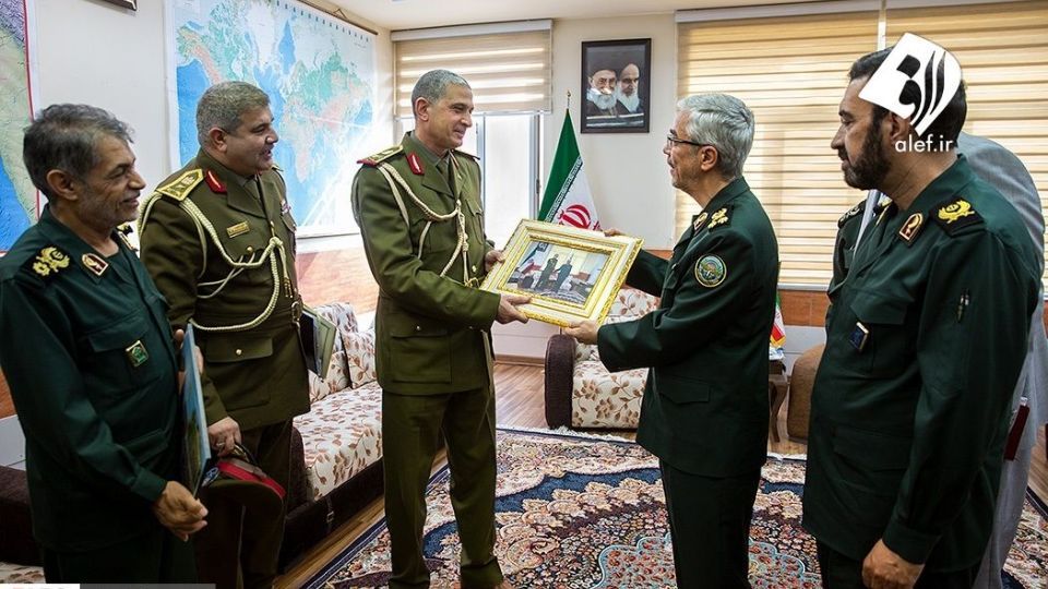 دیدار رئیس ستاد مشترک ارتش عراق و سرلشکر باقری