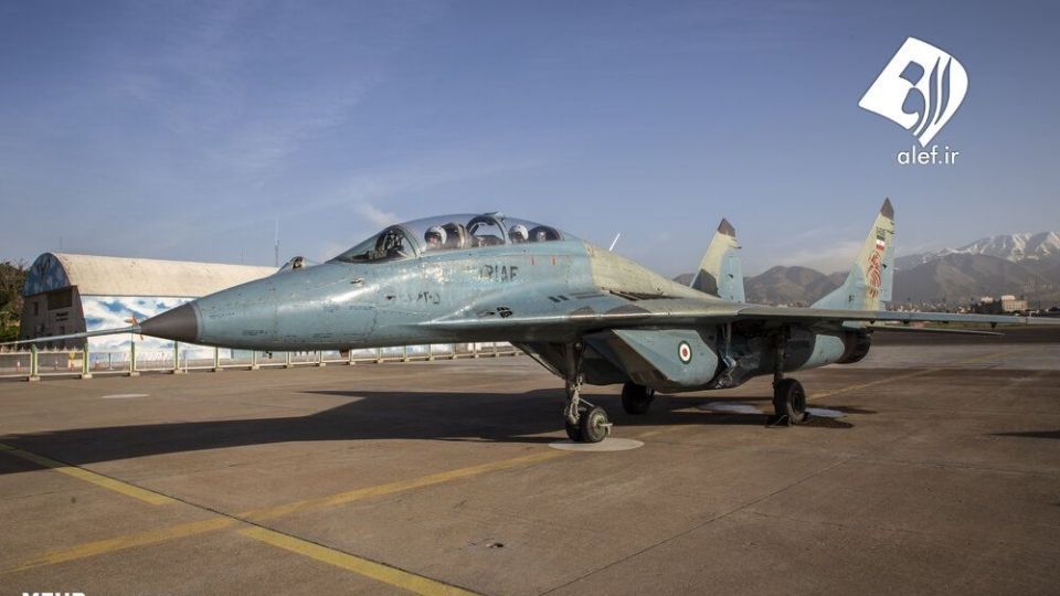 تمرین رژه جنگنده بمب افکن‌های نیروی هوایی ارتش