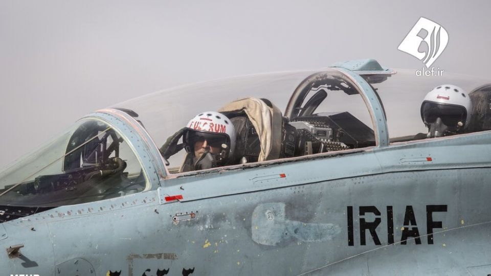 تمرین رژه جنگنده بمب افکن‌های نیروی هوایی ارتش