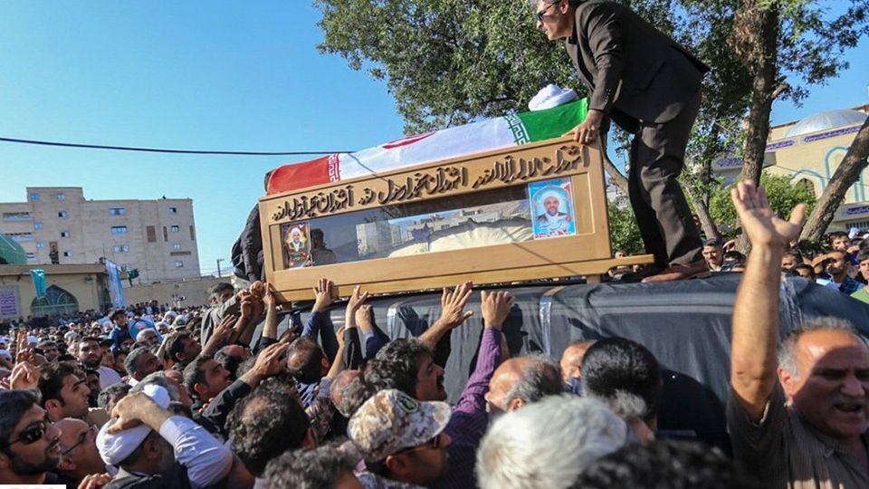 تشییع امام جمعه شهید کازرون 