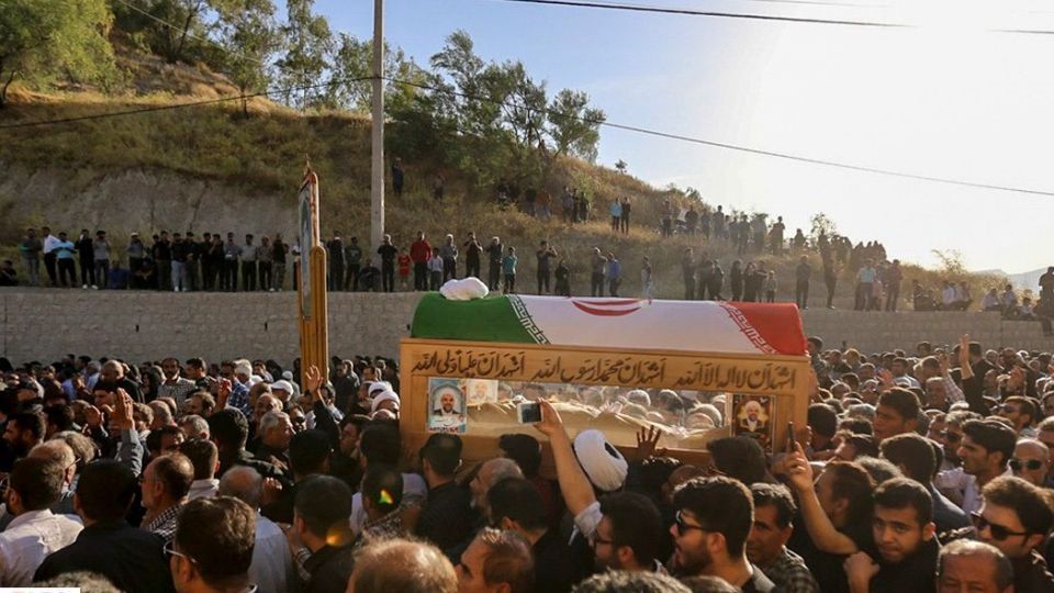 تشییع امام جمعه شهید کازرون 