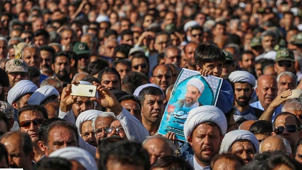 تشییع امام جمعه شهید کازرون 