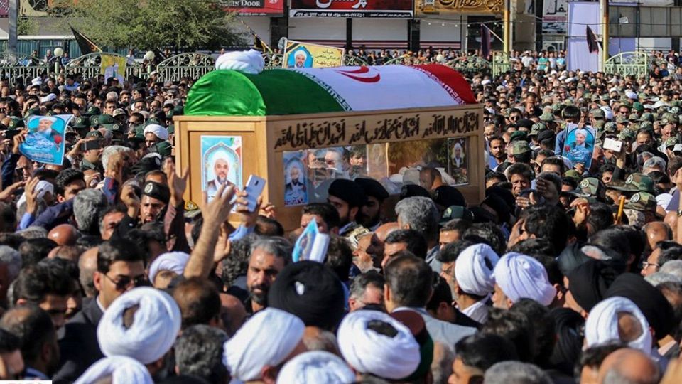 تشییع امام جمعه شهید کازرون 