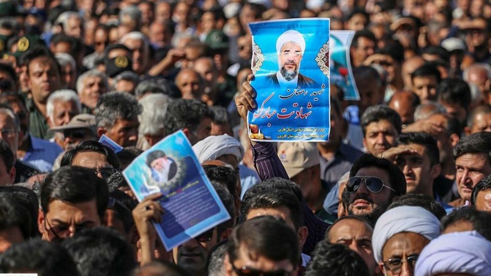 تشییع امام جمعه شهید کازرون 