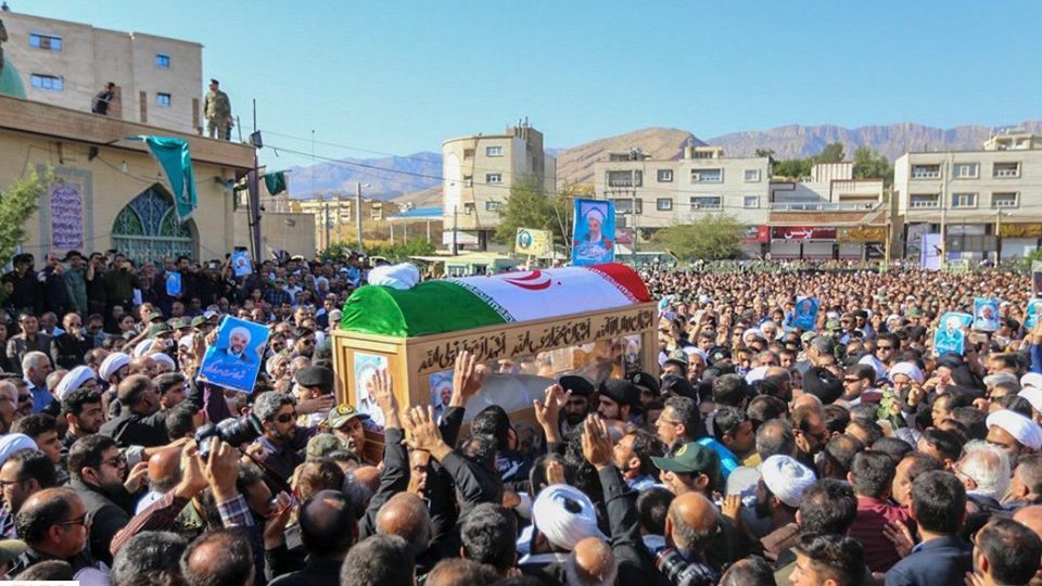 تشییع امام جمعه شهید کازرون 