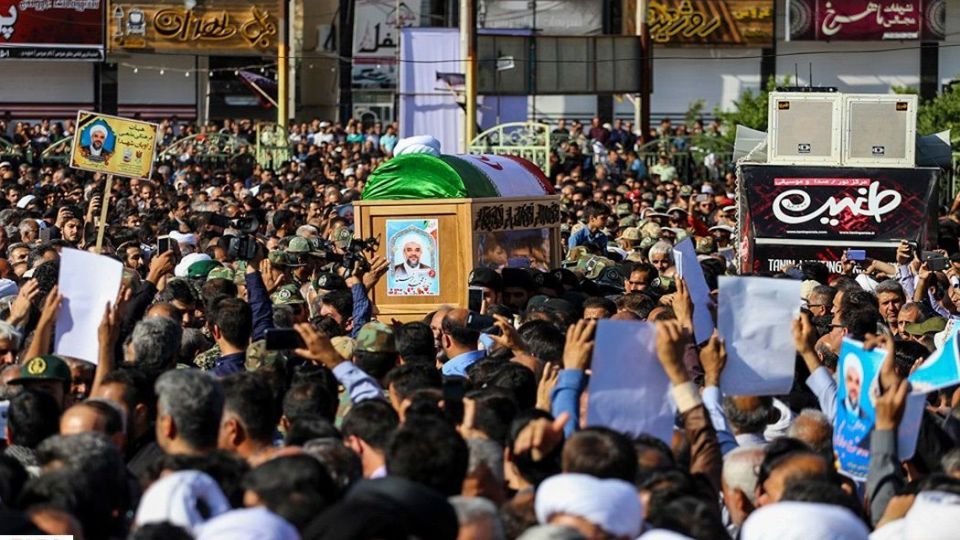 تشییع امام جمعه شهید کازرون 