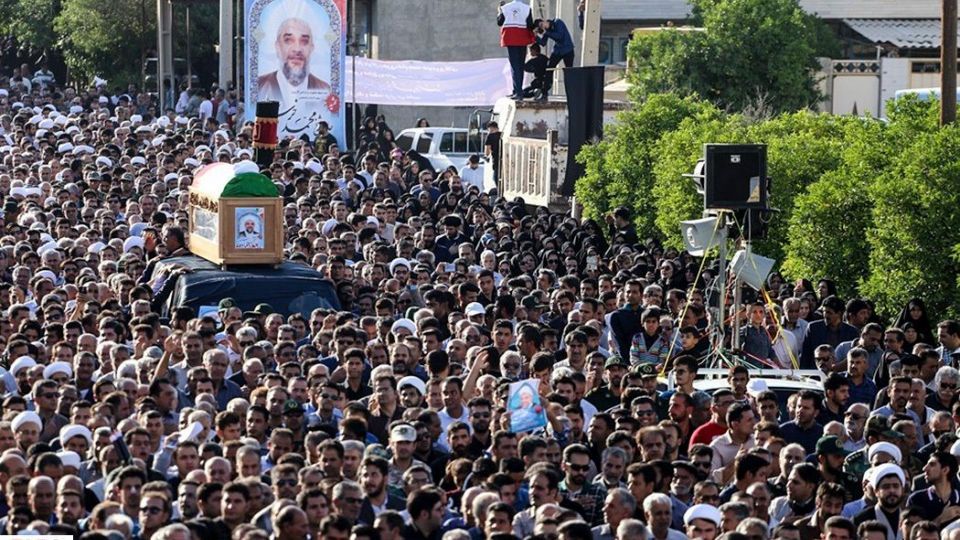 تشییع امام جمعه شهید کازرون 