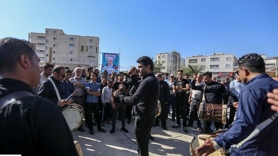 تشییع امام جمعه شهید کازرون 