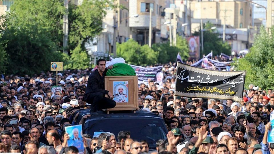 تشییع امام جمعه شهید کازرون 