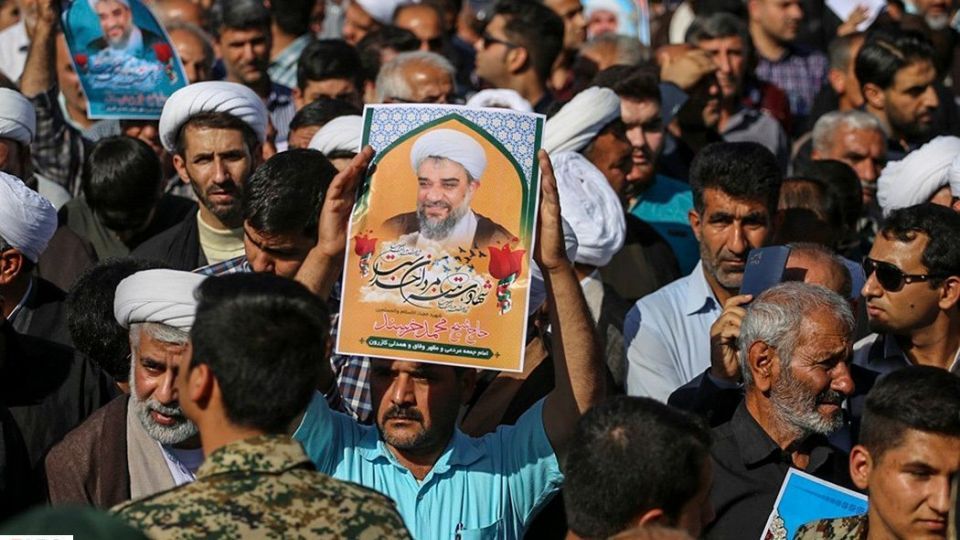 تشییع امام جمعه شهید کازرون 