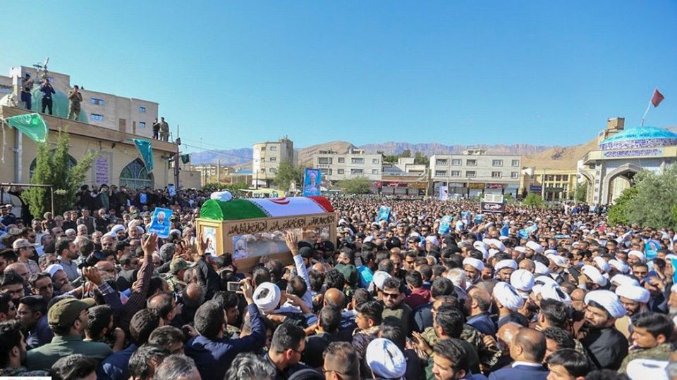 تشییع امام جمعه شهید کازرون 