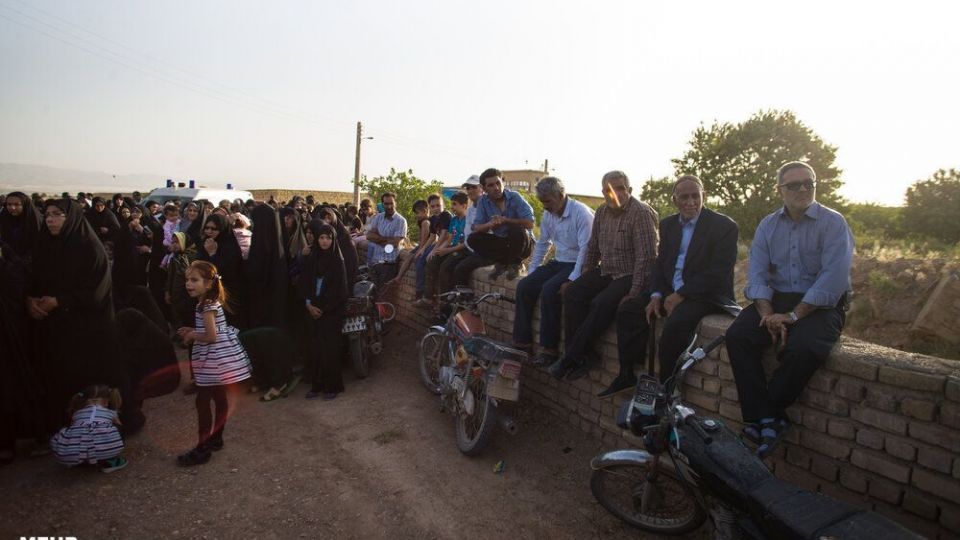 تشییع پیکر شهید اکبر مهدی‌زاده