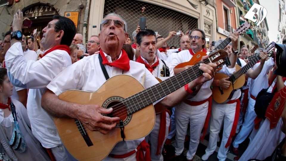 جشنواره گاو بازی در اسپانیا‎