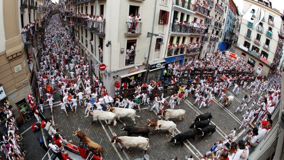 جشنواره گاو بازی در اسپانیا‎