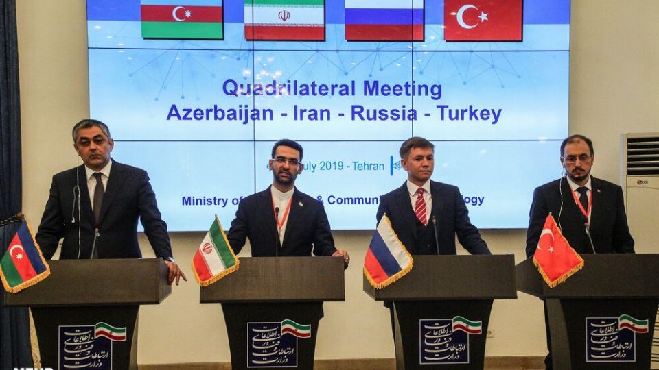 اجلاس وزیران ارتباطات ایران، ترکیه، روسیه و جمهوری آذربایجان