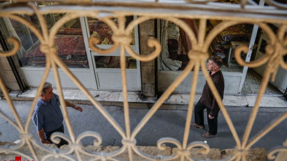 یادگار مخروبه قاجاریه در بازار تهران