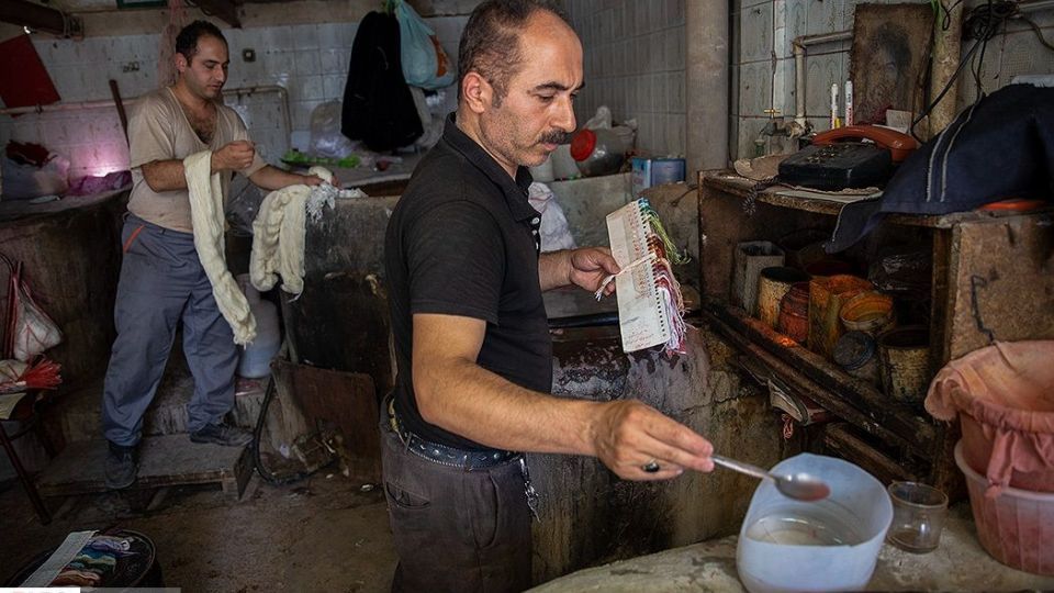 « رنگرزی سنتی » در تبریز