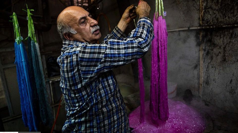 « رنگرزی سنتی » در تبریز