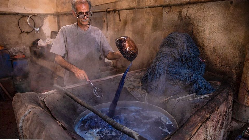 « رنگرزی سنتی » در تبریز