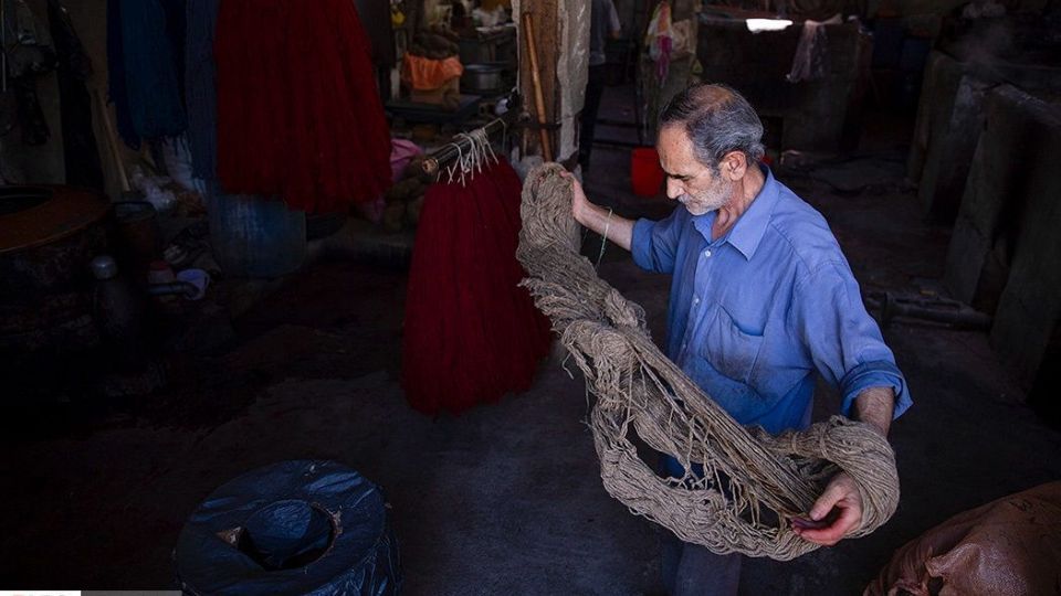 « رنگرزی سنتی » در تبریز