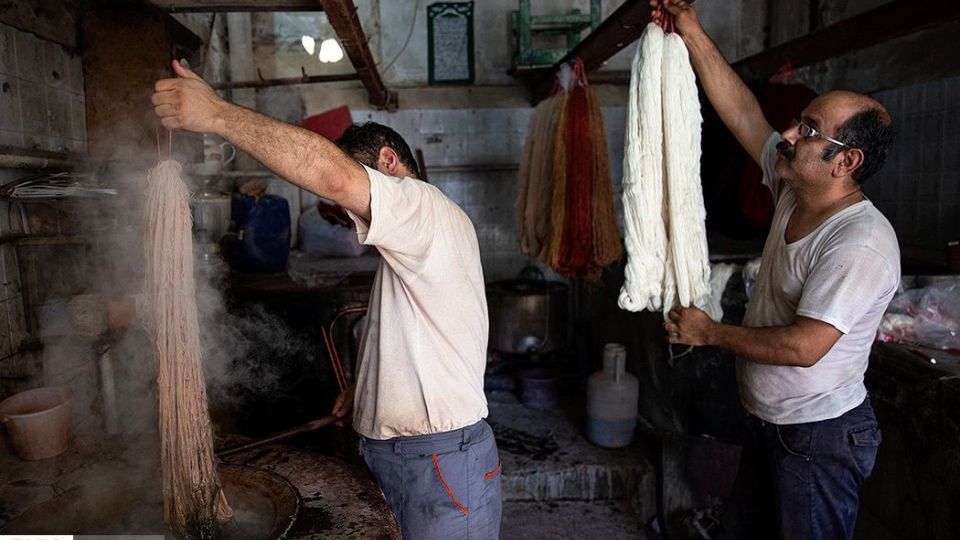 « رنگرزی سنتی » در تبریز